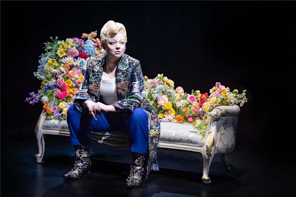 Snook performing in the play.