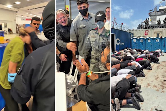 Scene scioccanti dal filmato diffuso dal ministro della Sicurezza nazionale israeliano, Itamar Ben-Gvir.