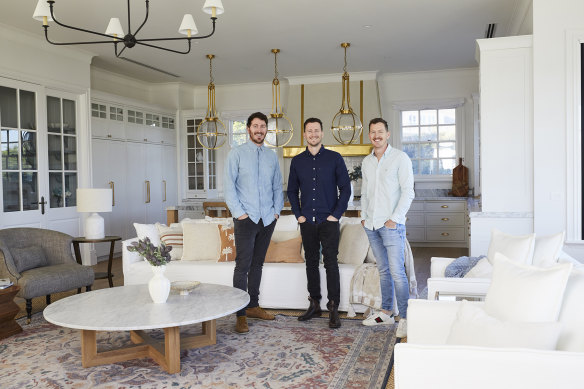 (Left to right) Steven, Jonathon and Tom Cahill, owners of Cahill Building Group