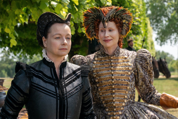 Morton is joined by Minnie Driver as Elizabeth I in the new season.