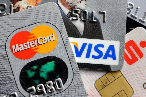 Credit card interest rates are still averaging a punitive 17.3 per cent.