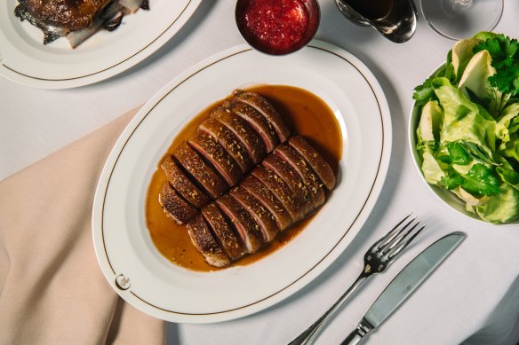 Duck from The Charles Grand Brasserie.