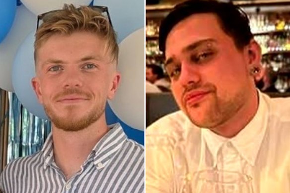 Daniel Stevens, 24, and Gerard Andrews, 29, were expected to be charged with the kidnapping and murder of Baghsarian.