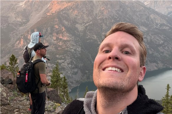 Hiker David Cifaldi is a nurse who works in wound care.
