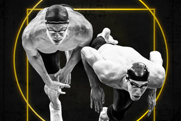 France’s swimming superstar Léon Marchand has mirrored what Michael Phelps did 20 years ago.