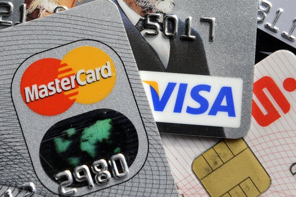 The amount of credit card debt accruing interest grew towards the end of last year