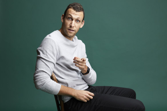 Michael Shafar says comedy is cathartic.