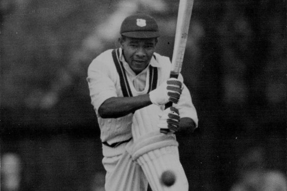 Everton Weekes, pictured here in 1950.