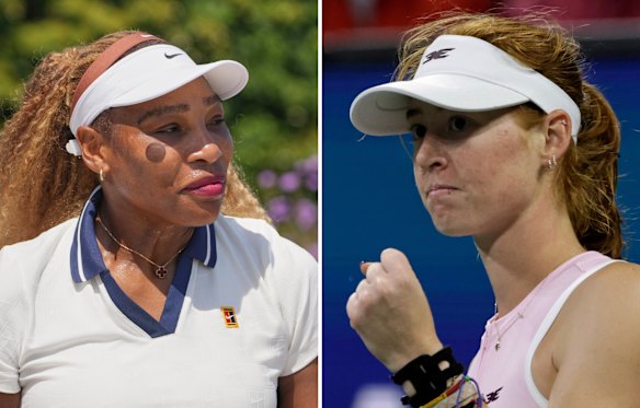 Serena Williams and Maya Joint.