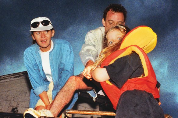 The cover of Alvvays’ Blue Rev features a photograph of frontwoman Molly Rankin with her parents as a child.