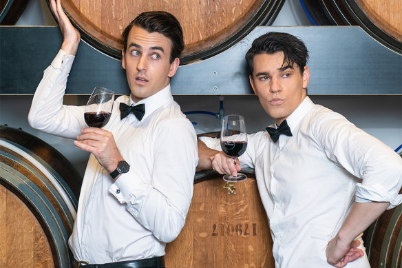 In Pour Taste: A Comedy Wine Tasting Experience by Sweeney Preston and Ethan Cavanagh is on at ReWine CBD until April 21