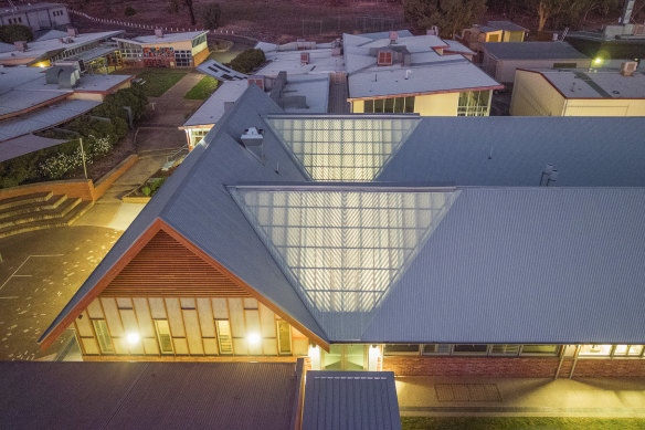 Previously there hadn’t been much thought given to the placement of buildings.