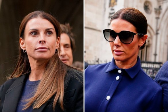 Coleen Rooney and Rebekah Vardy: The so-called Wagatha Christie trial has captivated the English press.