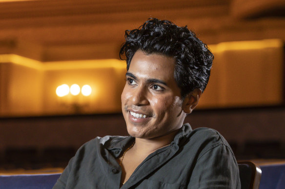 Yashith Fernando makes his mainstage debut in &Juliet on Thursday.