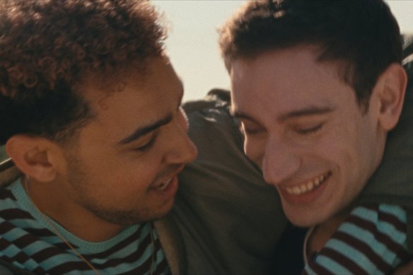 Archie Madekwe (left) and Théodore Pellerin in Lurker.