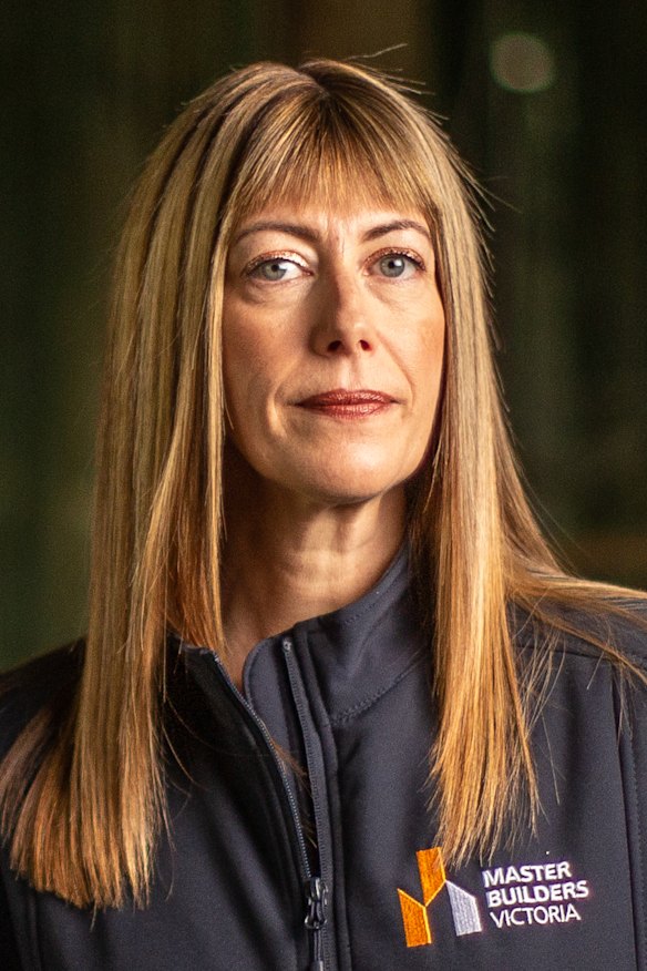 Master Builders Victoria chief executive Rebecca Casson.
