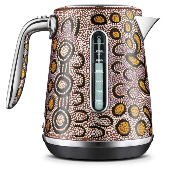 Breville’s “Piruwa” kettle, named for a native shrub whose flowers can be used to make tea.