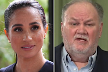 Meghan, the Duchess of Sussex, and her estranged father Thomas Markle snr.