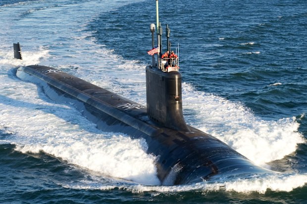 A US Virginia-class submarine.