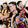 The run home: Where the contenders stand in the race for the AFL top eight