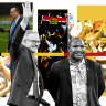 Respective Australian and Papua New Guinean prime ministers Anthony Albanese and James Marape.