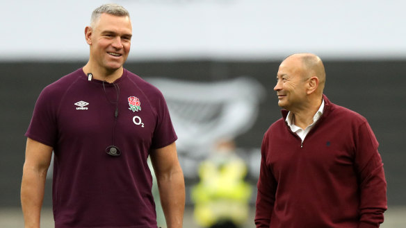 Jason Ryles during his days with  Eddie Jones at England rugby.