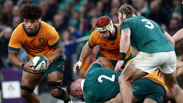 ‘People putting us down’: Valetini’s mission to change the Wallabies story