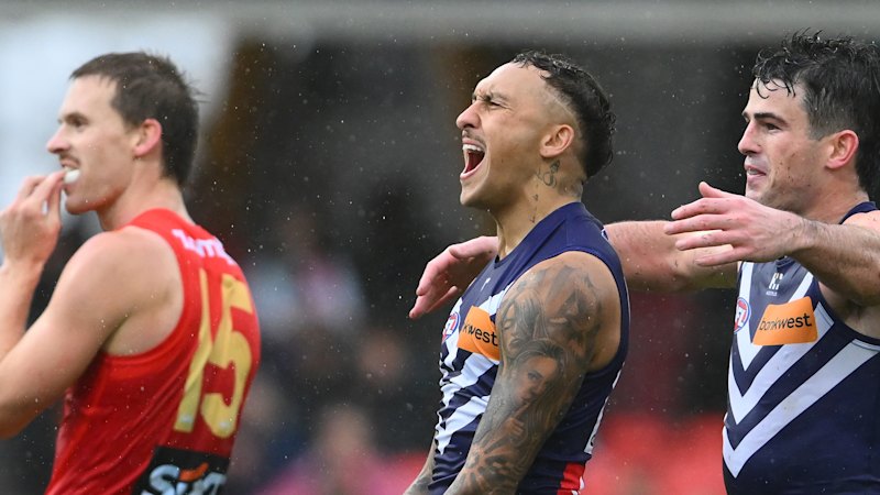 AFL LIVE: Freo seal thrilling win on the Gold Coast; Tigers v GWS Giants awaits