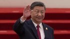 China’s President Xi Jinping and his wife, Peng Liyuan, greet the press during a reception in Beijing last month.