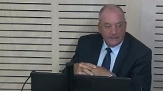 Daryl Maguire giving evidence this morning.