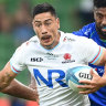 ‘It’s confronting to the team’: Waratahs determined to honour injured Wallaby in Brisbane