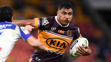 Broncos star Tevita Pangai jnr is heading to the Bulldogs in 2022, but could play out the current season with the Panthers.