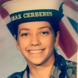 Teri Bailey, who enlisted in the navy at the age of 18.