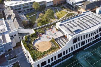 Methodist Ladies College, Kew, Victoria has commissioned a redesign of the principal’s terrace and rooftop garden.