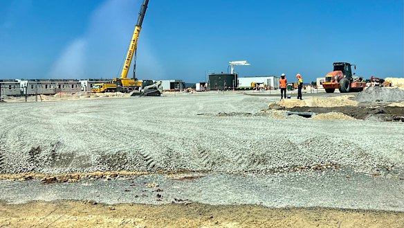 The entry to the Bullsbrook Centre for National Resilience last week.