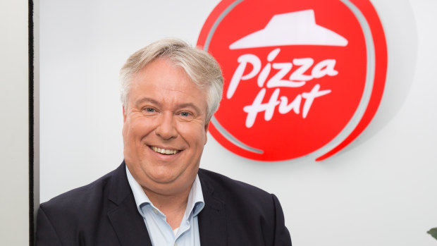 Phil Reed, CEO of Pizza Hut Australia, plans to double the chain’s number of stores and sales by 2025.