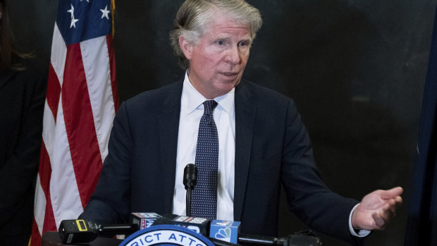 Manhattan District Attorney Cyrus Vance jnr leads the investigation into US President Donald Trump's tax affairs.