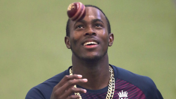 Jofra Archer played through England's successful World Cup campaign with a side strain.