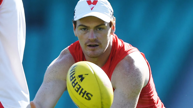 Family first: Gary Rohan is staying in Sydney with his wife while the Swans head to Melbourne.