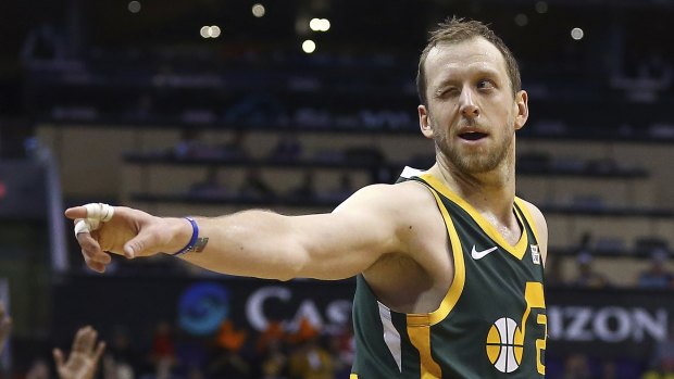 Top 100: Joe Ingles slipped slightly but was still named in Sports Illustrated's list.