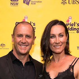 The Morning Show’s Larry Emdur with his wife Sylvie.