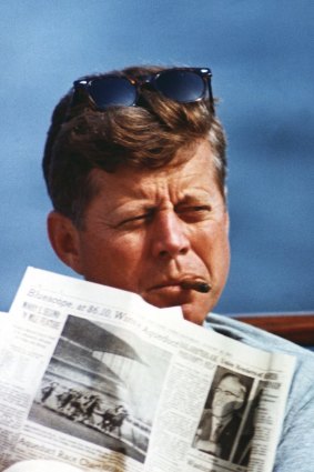 US president John F. Kennedy struck a secret Cold War deal with the Russians.