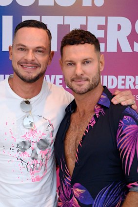 Olivier Duvillard (izquierda) y Darren Palmer 