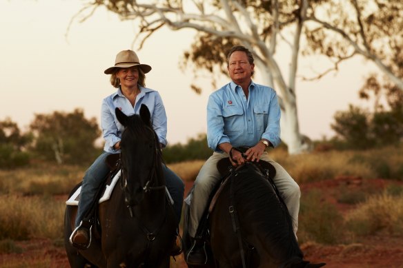 Australia’s wealthiest couple, Nicola and Andrew Forrest, confirmed last month that they were separating after 31 years of marriage. 