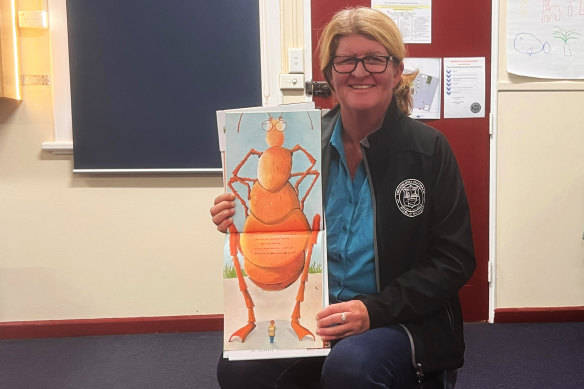 Amanda Wheeler who is a teaching principal at Tibooburra Outback Public School. 