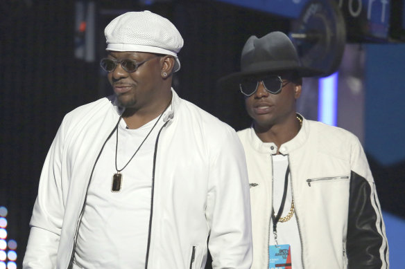 Bobby Brown, left, and Bobby Brown Jr, pictured in 2016.