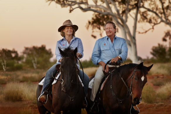 Nicola and Andrew Forrest.
