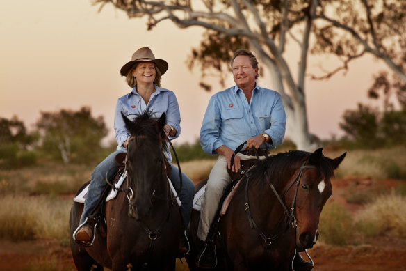 Nicola and Andrew Forrest.