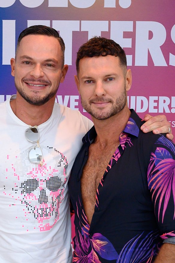 Olivier Duvillard  (left) and Darren Palmer 