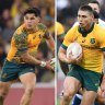 Playmaker games: Reece Hodge, Noah Lolesio, James O’Connor, Ben Donaldson. 